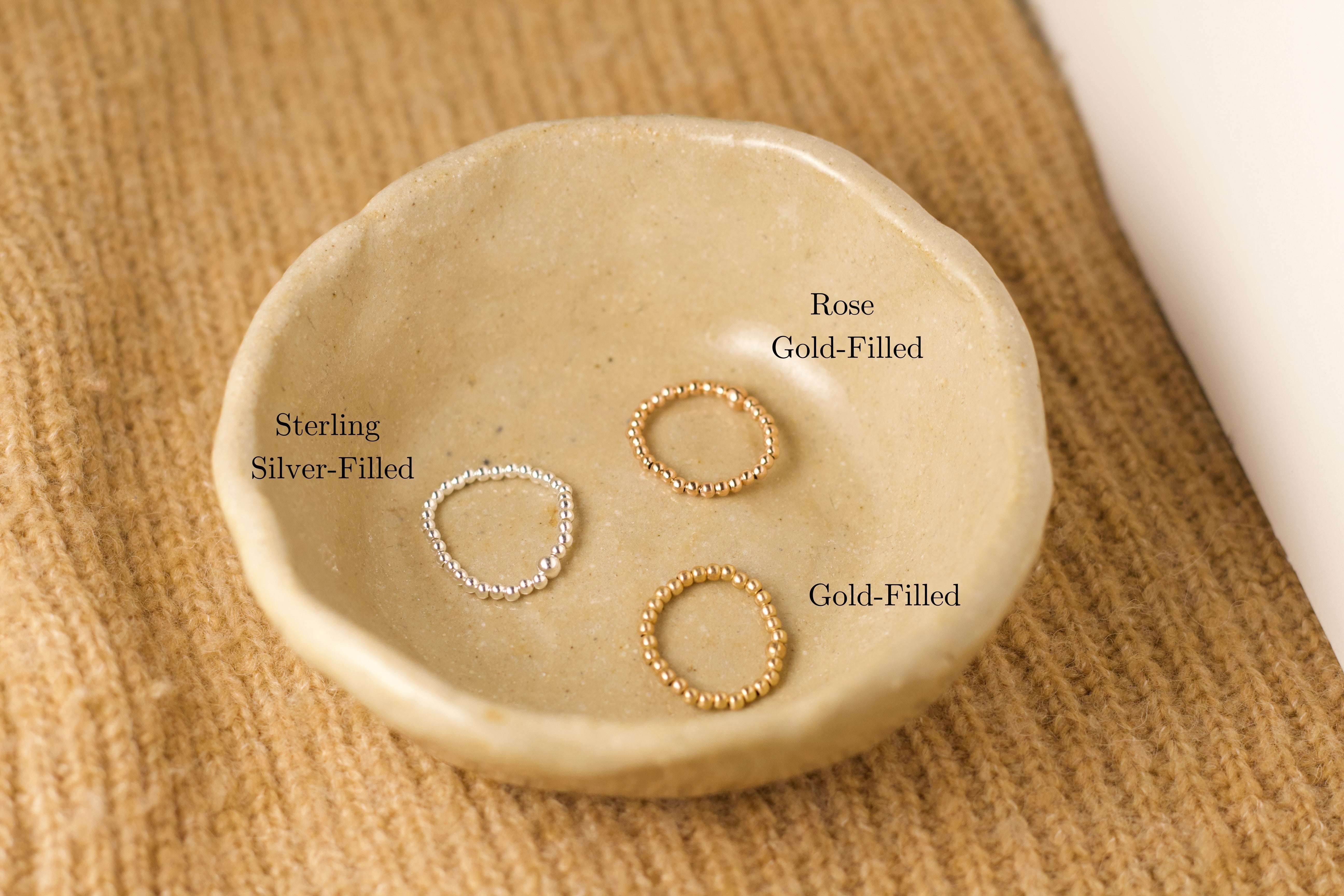 2mm beaded ring
