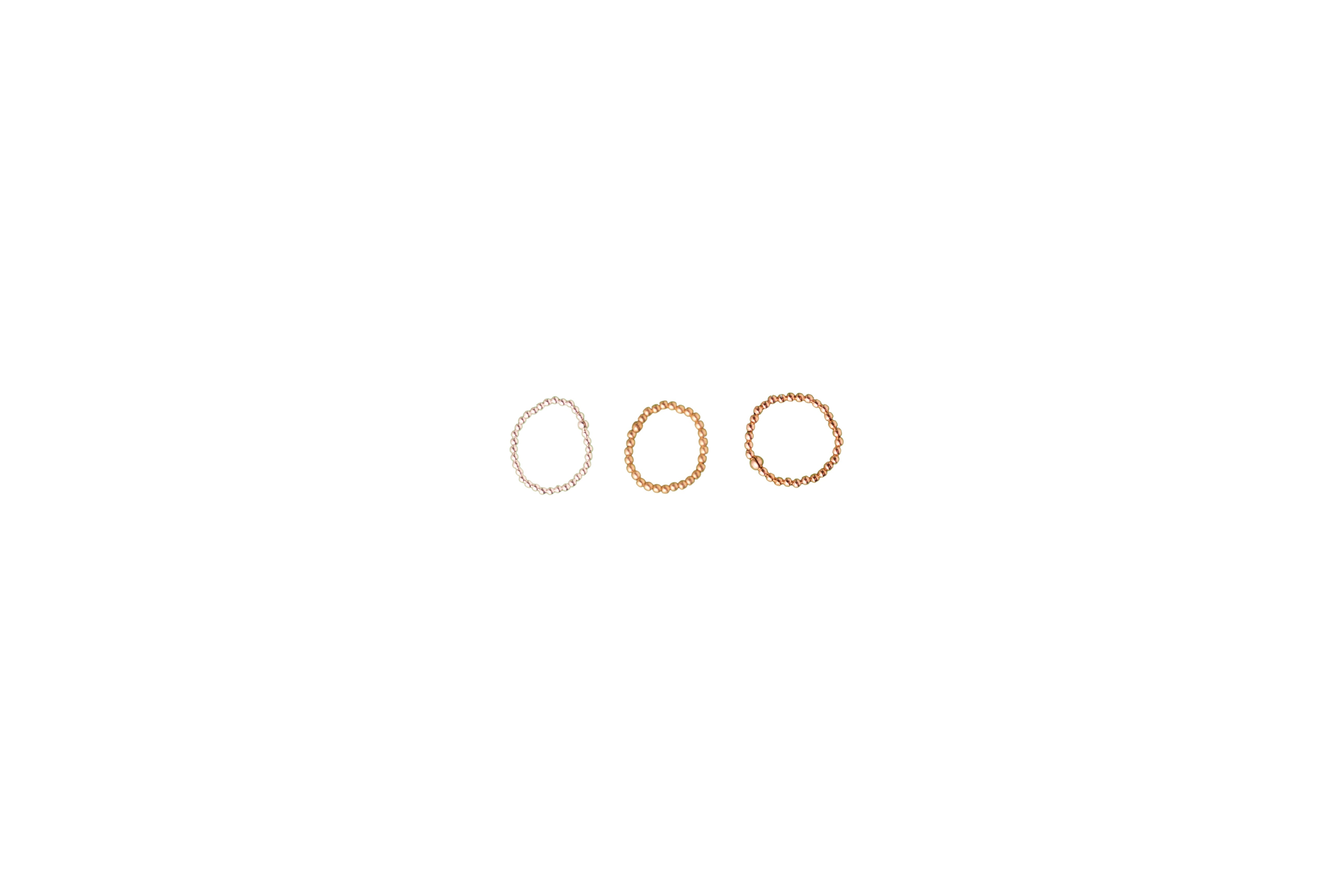 2mm beaded ring